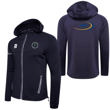 Dual Full Zip Hoody : Navy