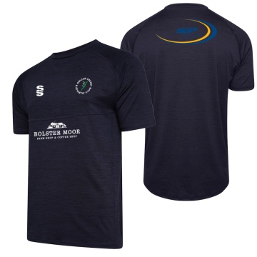 Dual Gym T-shirt : Navy Melange