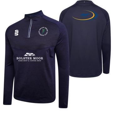 1/4 Zip Dual Performance Top : Navy